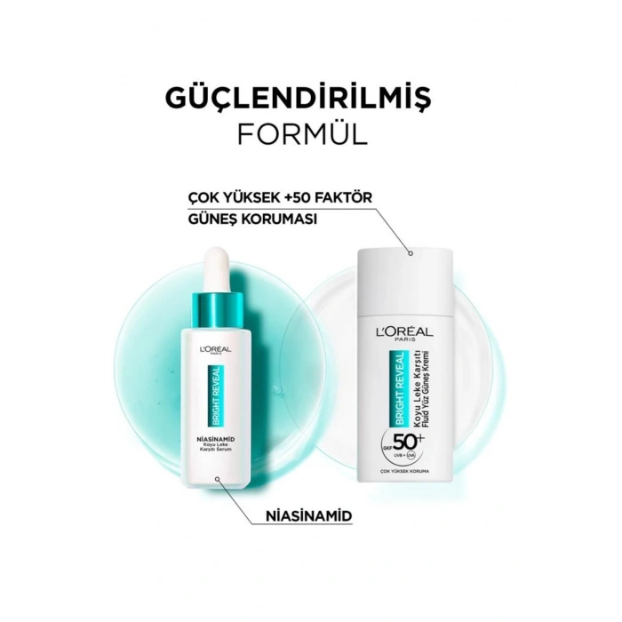 Bright Reveal Koyu Leke Karşıtı Serum ve Yüz Güneş Kremi Seti
