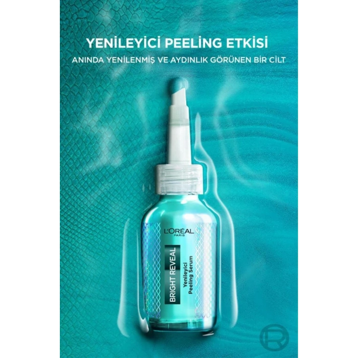 Loreal Paris Bright Reveal Koyu Lekelere Karşı Hızlı Etkili Yenileyici Peeling Serum 25% [AHA + BHA + PHA] 25 ml