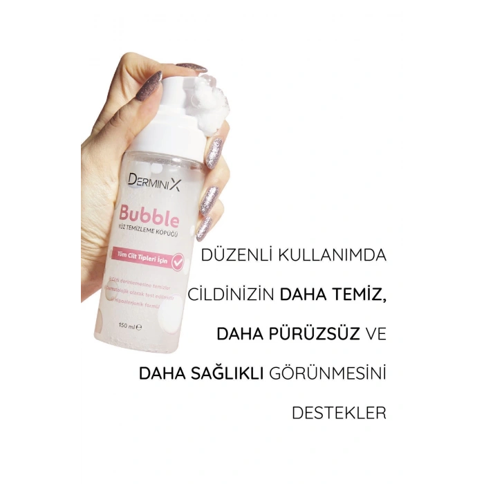 Derminix Bubble Cilt Temizleme Köpüğü