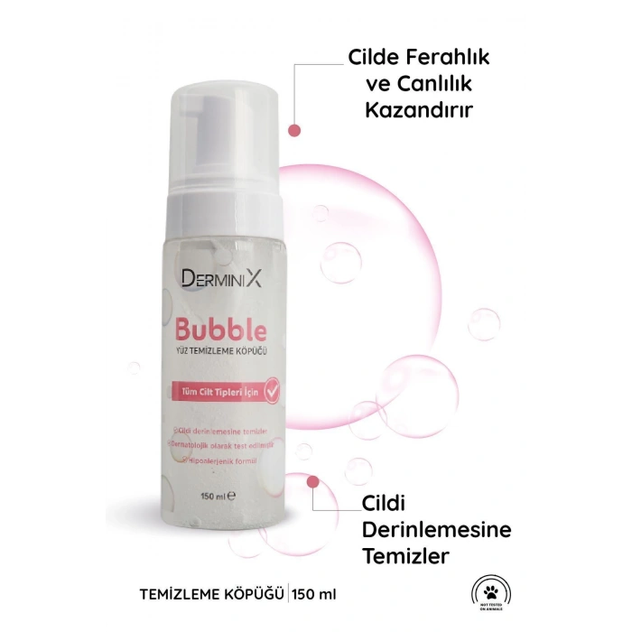 Derminix Bubble Cilt Temizleme Köpüğü