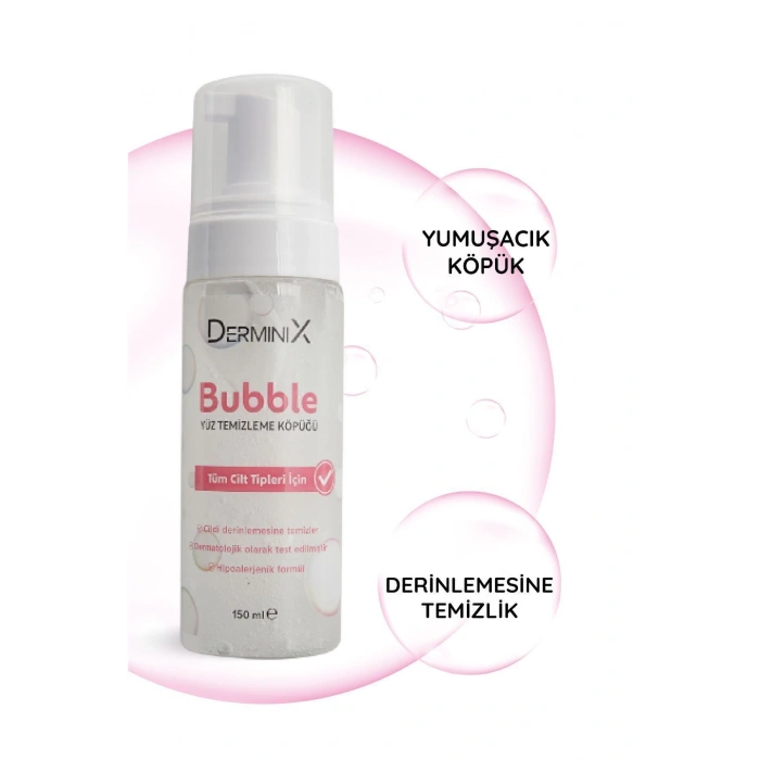 Derminix Bubble Cilt Temizleme Köpüğü