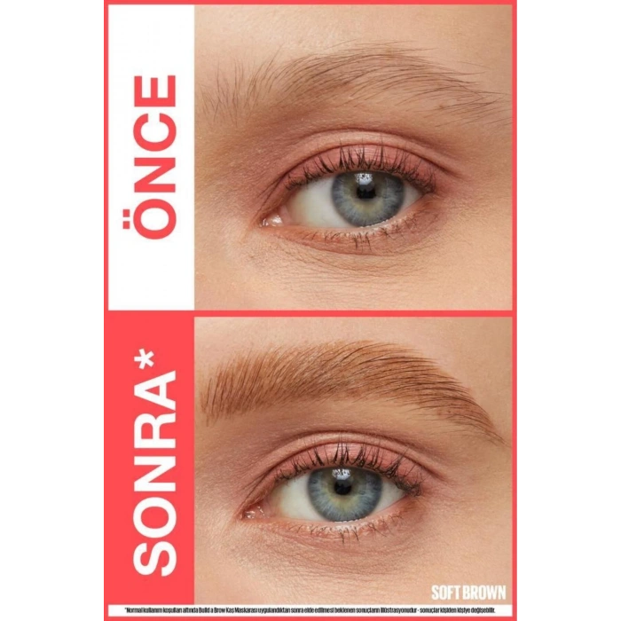 Build a Brow 2in1 Kaş Kalemi ve Jeli Soft Brown