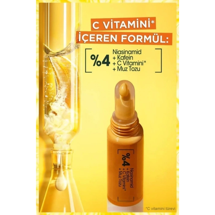 Garnier C Vitamini Parlak Aydınlatıcı Göz Kremi 15 ml 2li Set