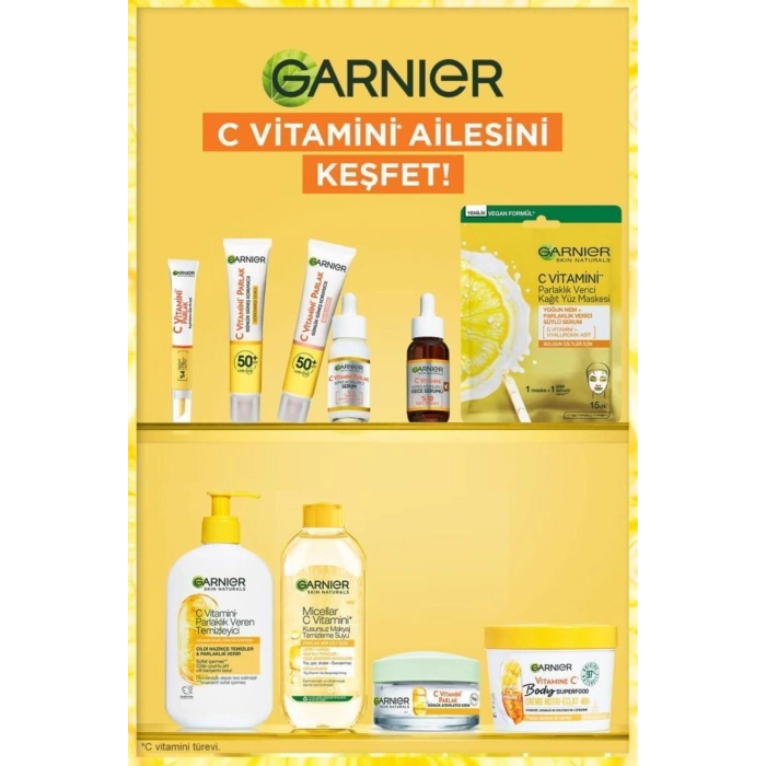 Garnier C Vitamini Parlak Günlük Aydınlatıcı Krem 50 ml