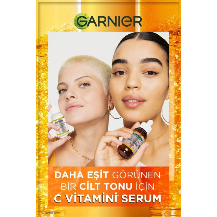 Garnier C Vitamini Parlak Serum Seti: Gece ve Gündüz Serumu