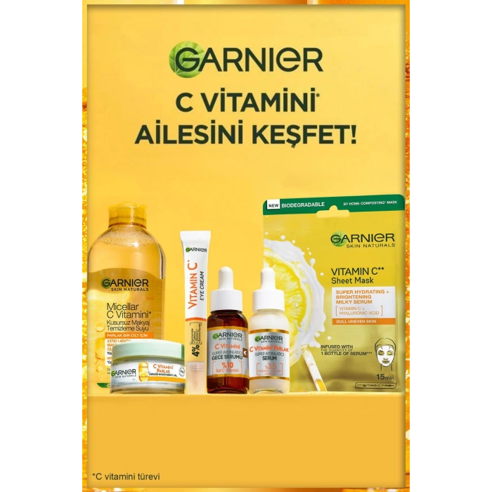 Garnier C Vitamini Parlak Serum Seti: Gece ve Gündüz Serumu