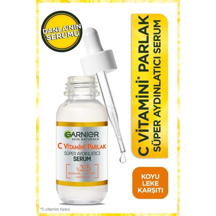 Garnier C Vitamini Parlak Süper Aydınlatıcı Serum 30 ml 2li Set