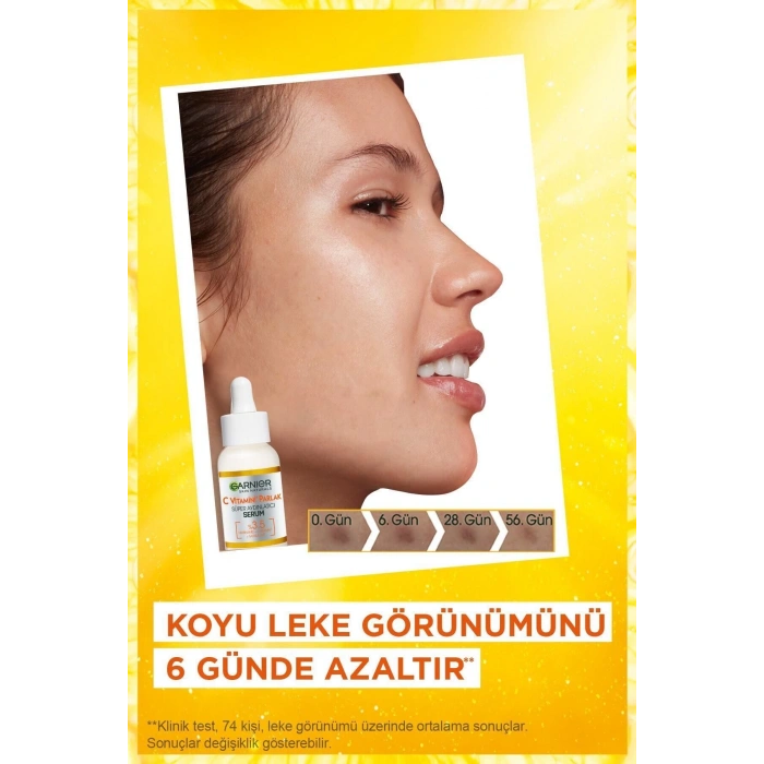 Garnier C Vitamini Parlak Süper Aydınlatıcı Serum 30 ml 2li Set