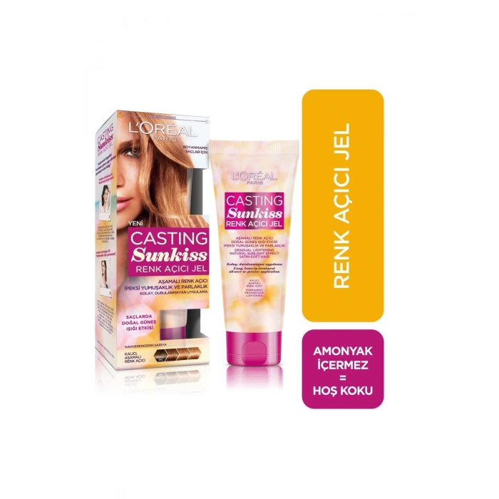 Elseve Casting Sunkiss Jelly 100 ml + Dream Long Bye-Bye Makas Saç Bakım Kremi 200 ml
