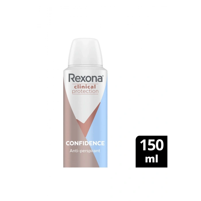 Rexona Clinical Protection Kadın Sprey Deodorant Confidence 96 Saat Koruma 150 ml