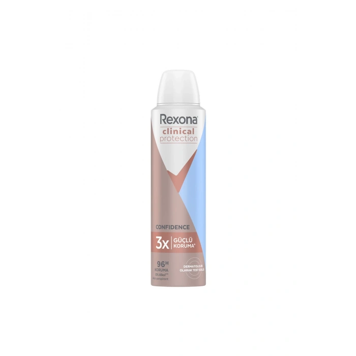 Rexona Clinical Protection Kadın Sprey Deodorant Confidence 96 Saat Koruma 150 ml