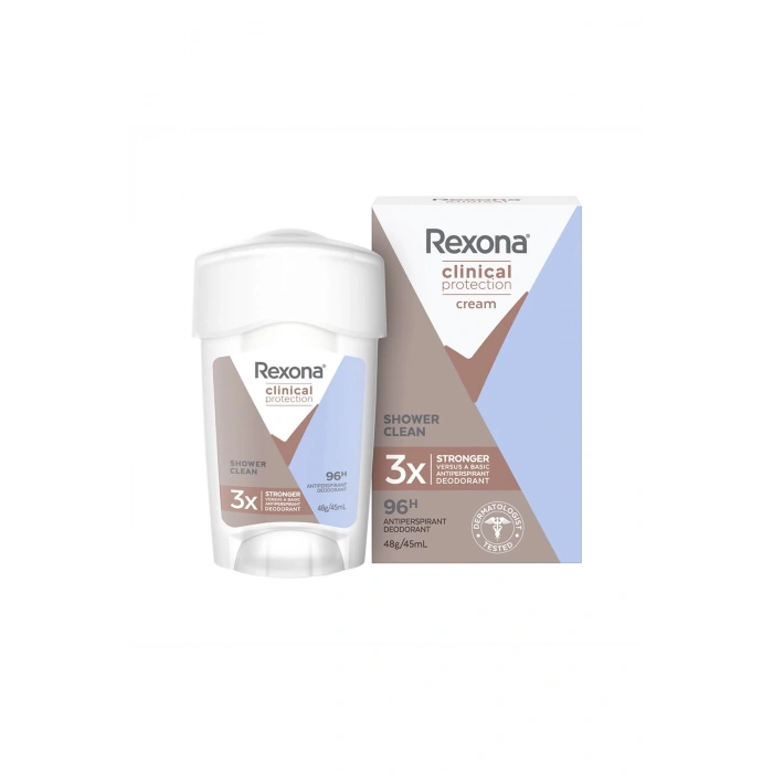 Rexona Clinical Protection Kadın Stick Deodorant Shower Clean 45 ml