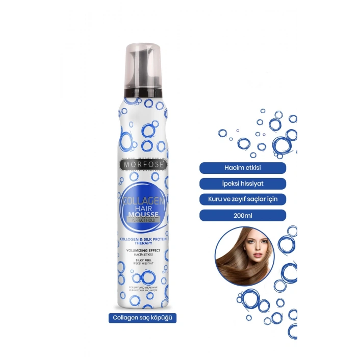 Morfose Collagen Saç Köpüğü 200 ml