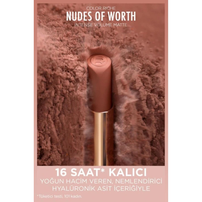 Loreal Paris Color Riche Intense Volume Matte Ruj - 570 Worth It (Intense)