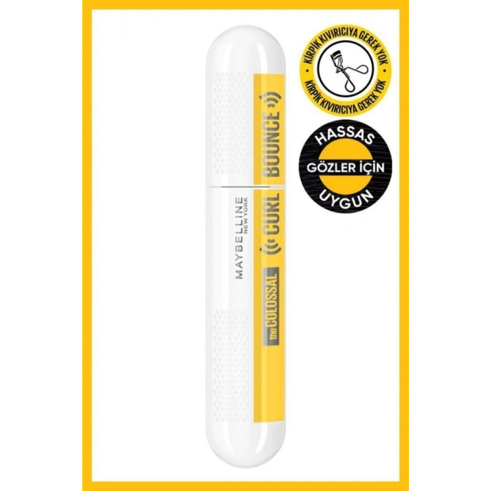 Maybelline New York Colossal Curl Bounce Maskara & Instant Anti Age Eraser Kapatıcı 01 Light 2li Göz Makyajı Seti
