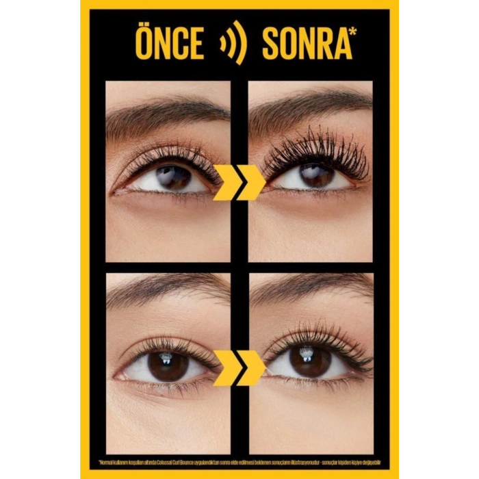 Maybelline New York Colossal Curl Bounce Maskara & Instant Anti Age Eraser Kapatıcı 01 Light 2li Göz Makyajı Seti