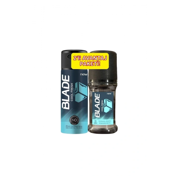 Blade Deodorant Cool Fresh 150 ml + Roll On 50 ml