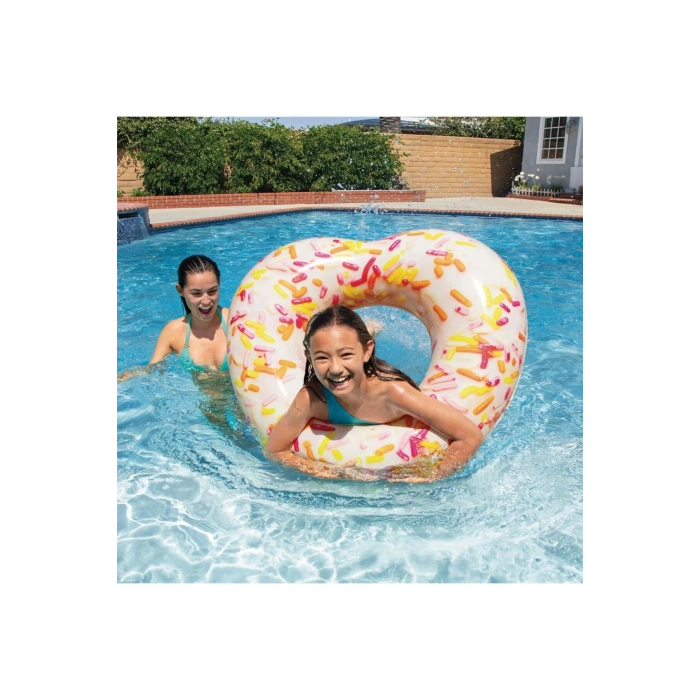 intex Donut Kalp Şeklinde Şişirilmiş Simit 104 cm