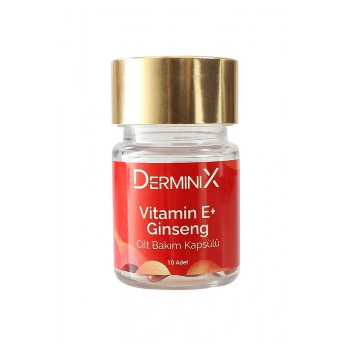 Derminix E Vitamini Ginseng Cilt Bakım Kapsülü
