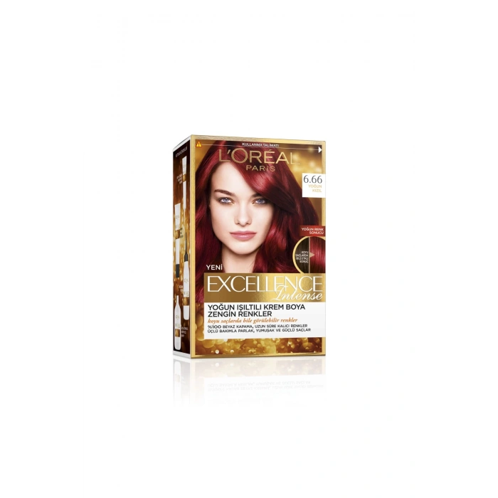 Loreal Paris Excellence Intense 6.66 Yoğun Kızıl