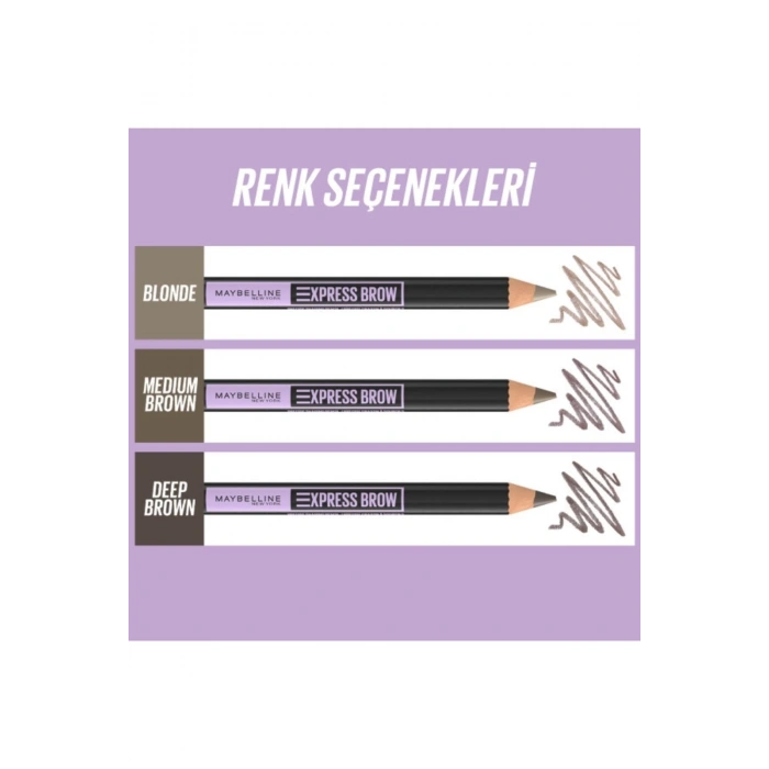 Maybelline New York Express Brow Shaping Pencil - Medium Brown