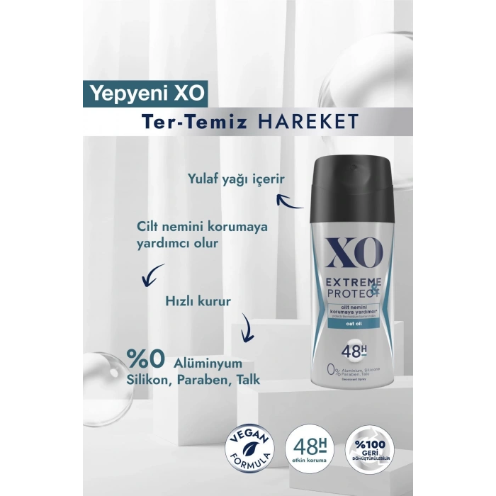 Xo Extreme Protect Men Deodorant 150 ml
