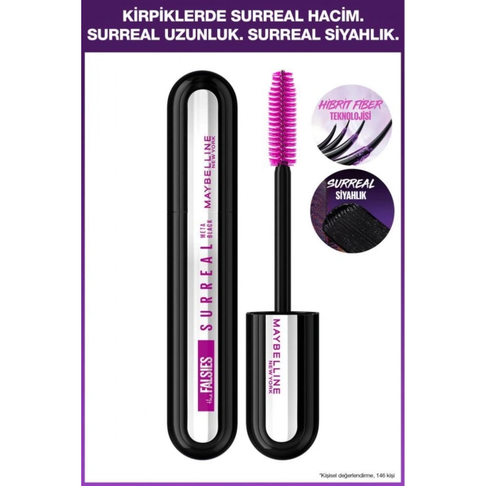 Maybelline New York Falsies Surreal Meta Black Maskara