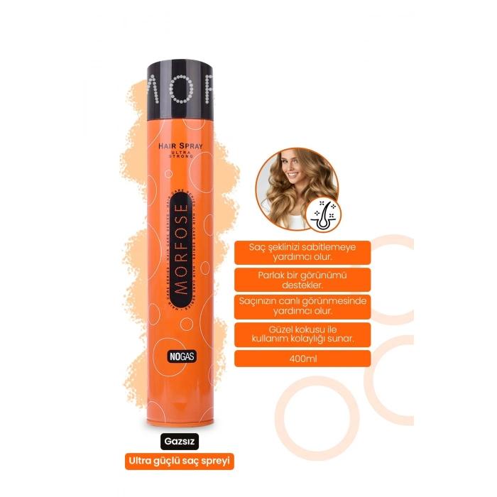 Morfose Gazsız Saç Spreyi 400 ml