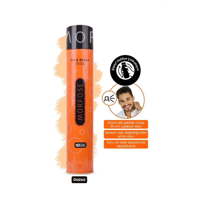 Morfose Gazsız Saç Spreyi Ultra Strong 400 ml