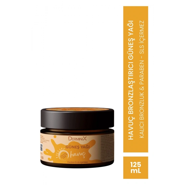 Derminix Havuç Bronzlaştırıcı Güneş Yağı