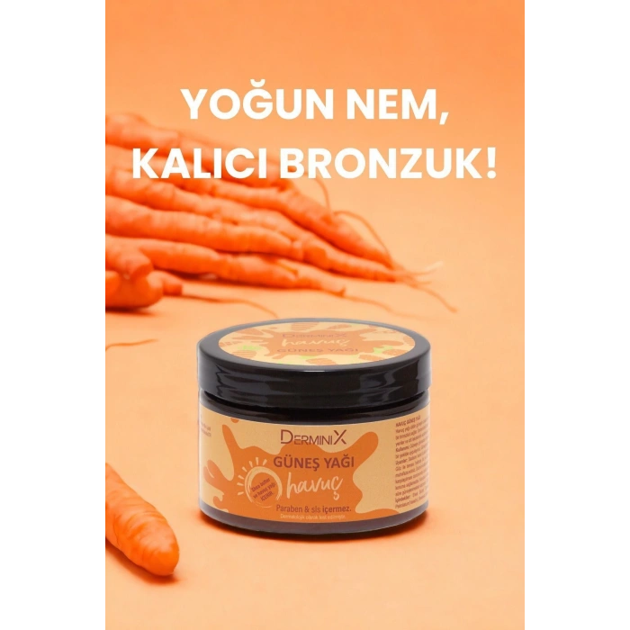 Derminix Havuç Bronzlaştırıcı Güneş Yağı