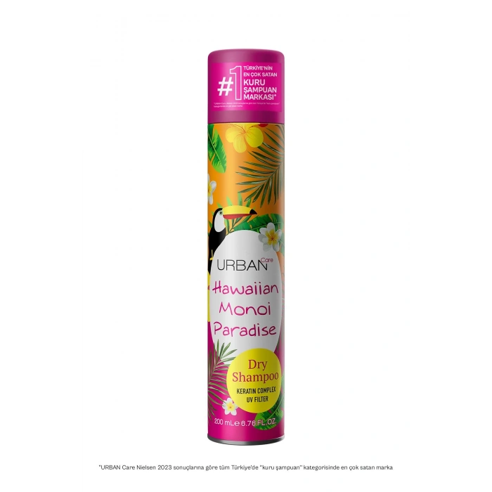 Urban Care Hawaiian Monoi Paradise Kuru Şampuan - Vegan - 200 ml
