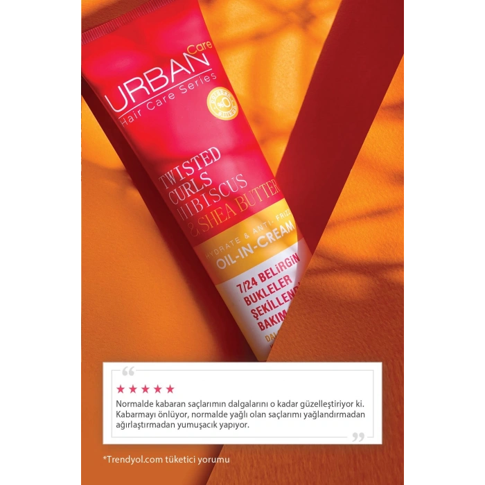Urban Care Hibiscus & Shea Butter Kıvırcık Ve Dalgalı Saçlara Özel Şekillendirici Bakım Kremi - 175 ml