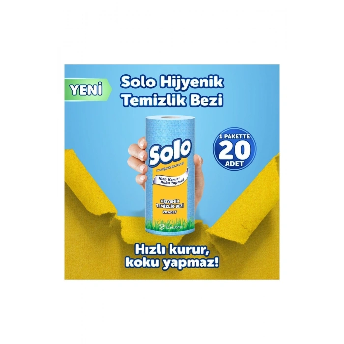 Solo Hijyenik Temizlik Bezi 2li