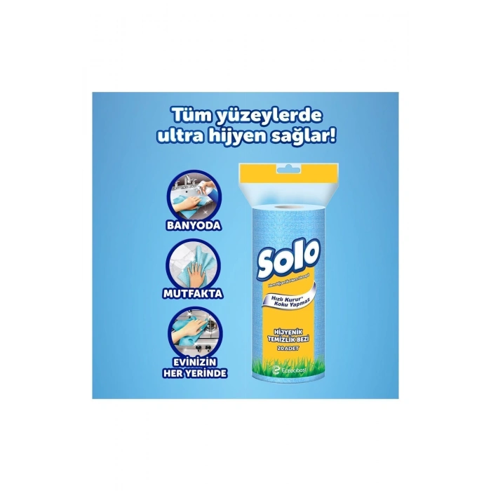 Solo Hijyenik Temizlik Bezi 2li