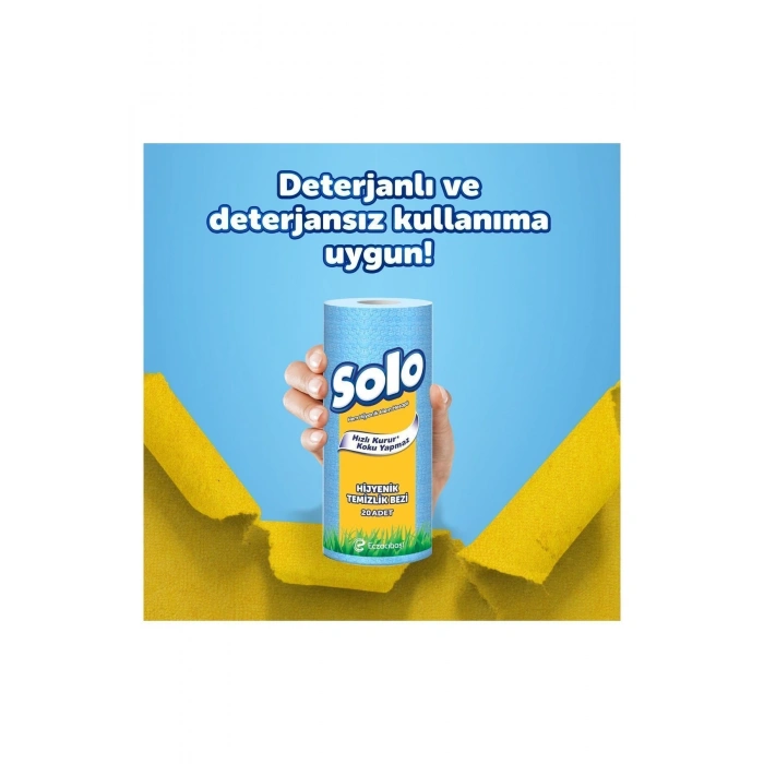 Solo Hijyenik Temizlik Bezi 2li