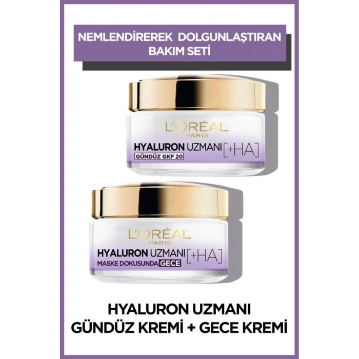 Loreal Paris Hyaluron Uzmanı Gündüz & Gece Kremi Hyaluron Set