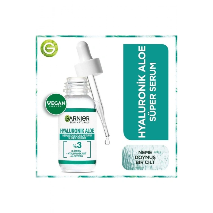 Hyaluronik Aloe Nemle Dolgunlaştıran Süper Serum