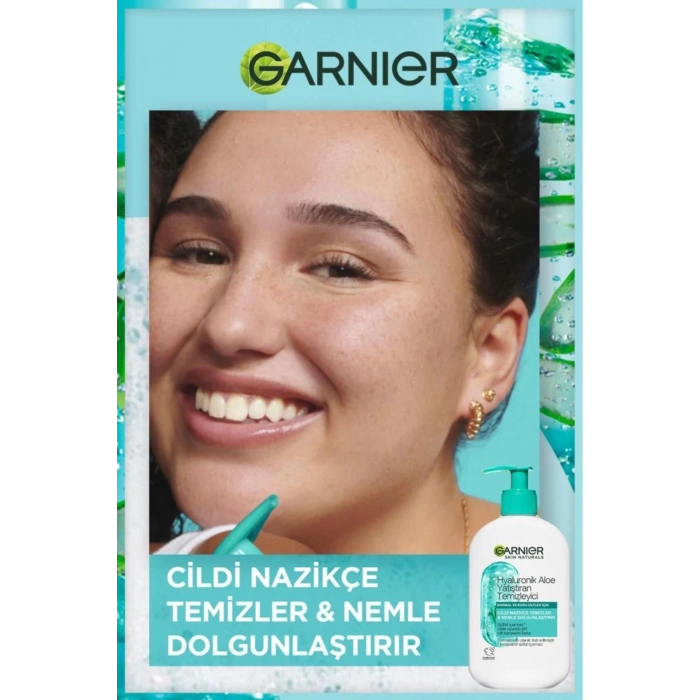Garnier Hyaluronik Aloe Nemlendiren ve Yatıştıran Temizleyici 250 ml