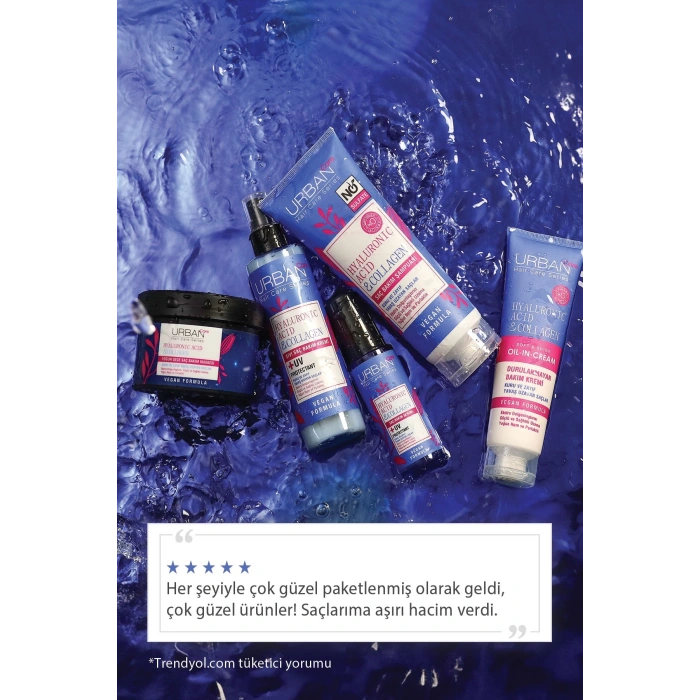 Urban Care Hyaluronik Asit & Kolajen Kuru Ve Cansız Saçlara Özel Saç Bakım Kremi - Sülfatsız - 250 ml