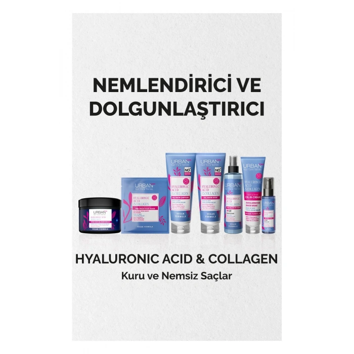 Urban Care Hyaluronik Asit & Kolajen Kuru ve Cansız Saçlara Özel Saç Bakım Serumu - UV Koruma - 75 ml