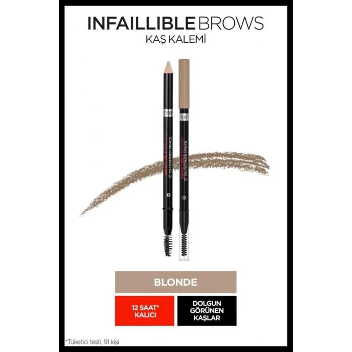 Loreal Paris Infaillible Brows Kaş Kalemi 07 Blonde