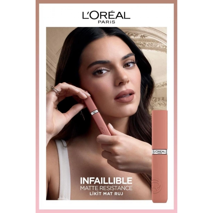 Loreal Paris Infaillible Matte Resistance Likit Mat Ruj - 630 Rose Heat