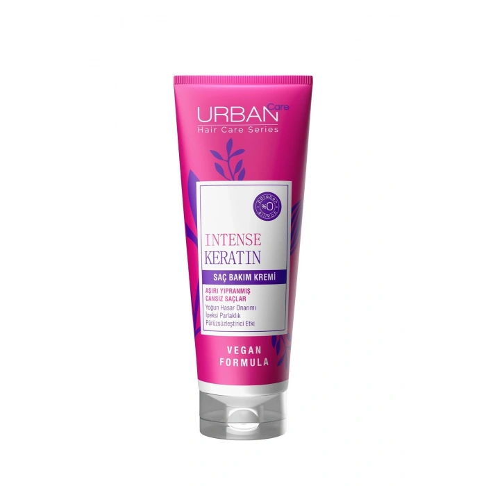 Urban Care Intense Keratin Aşırı Yıpranmış Saçlara Özel Saç Bakım Kremi - Vegan - 250 ml