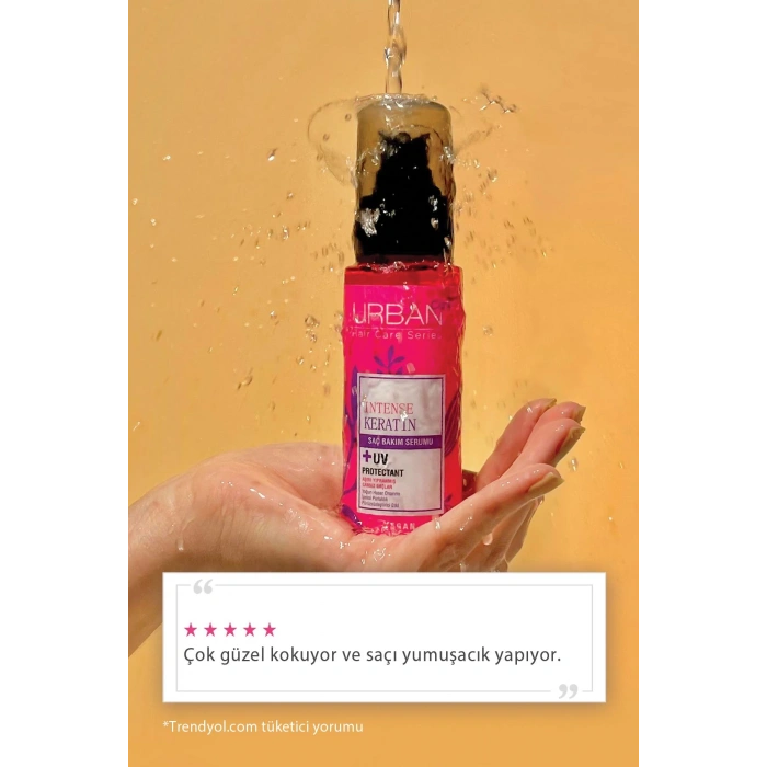 Urban Care Intense Keratin Aşırı Yıpranmış Saçlara Özel Saç Bakım Serumu - Vegan - UV Koruma - 75 ml