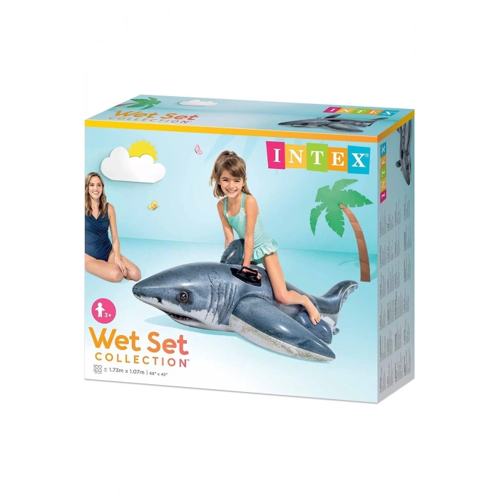 intex Köpek Balığı Binici 173 x 107 cm