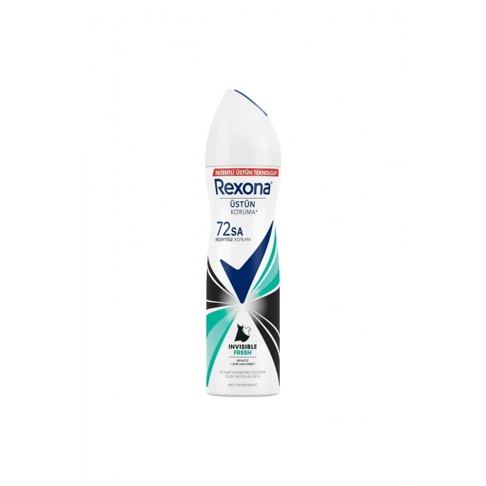 Rexona Kadın Sprey Deodorant Invisible Fresh Deep 72 Saat Kesintisiz Üstün Koruma 150 ml