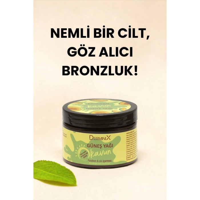 Derminix Kavun Bronzlaştırıcı Güneş Yağı