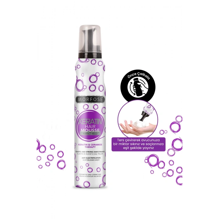 Morfose Keratin Saç Köpüğü 200 ml