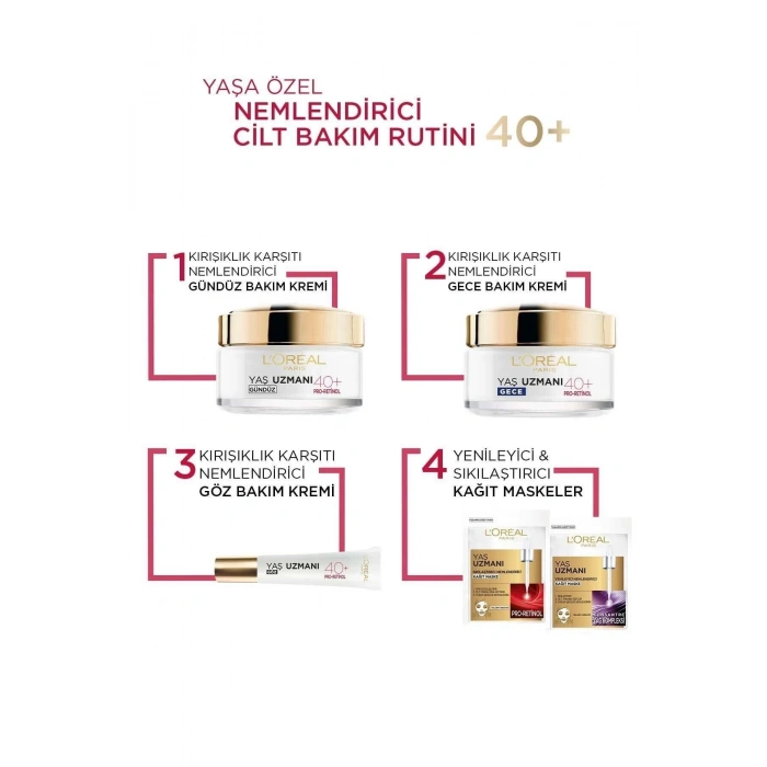 Loreal Paris Yaş Uzmanı Sıkılaştırıcı & Nemlendirici Kağıt Maske